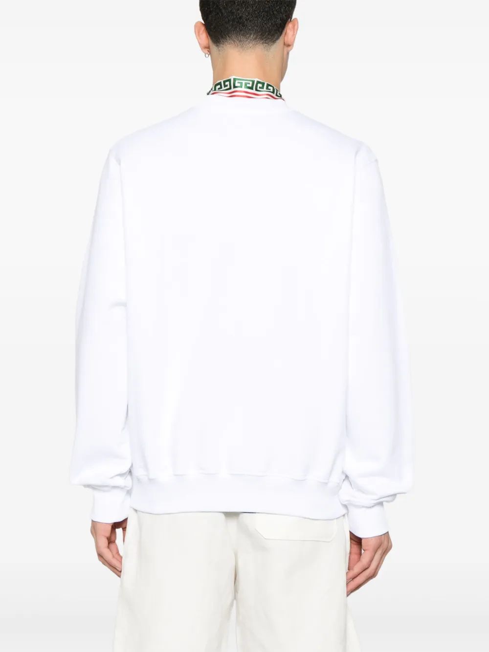 CASABLANCA Embroidered Sports Sweatshirt for Men