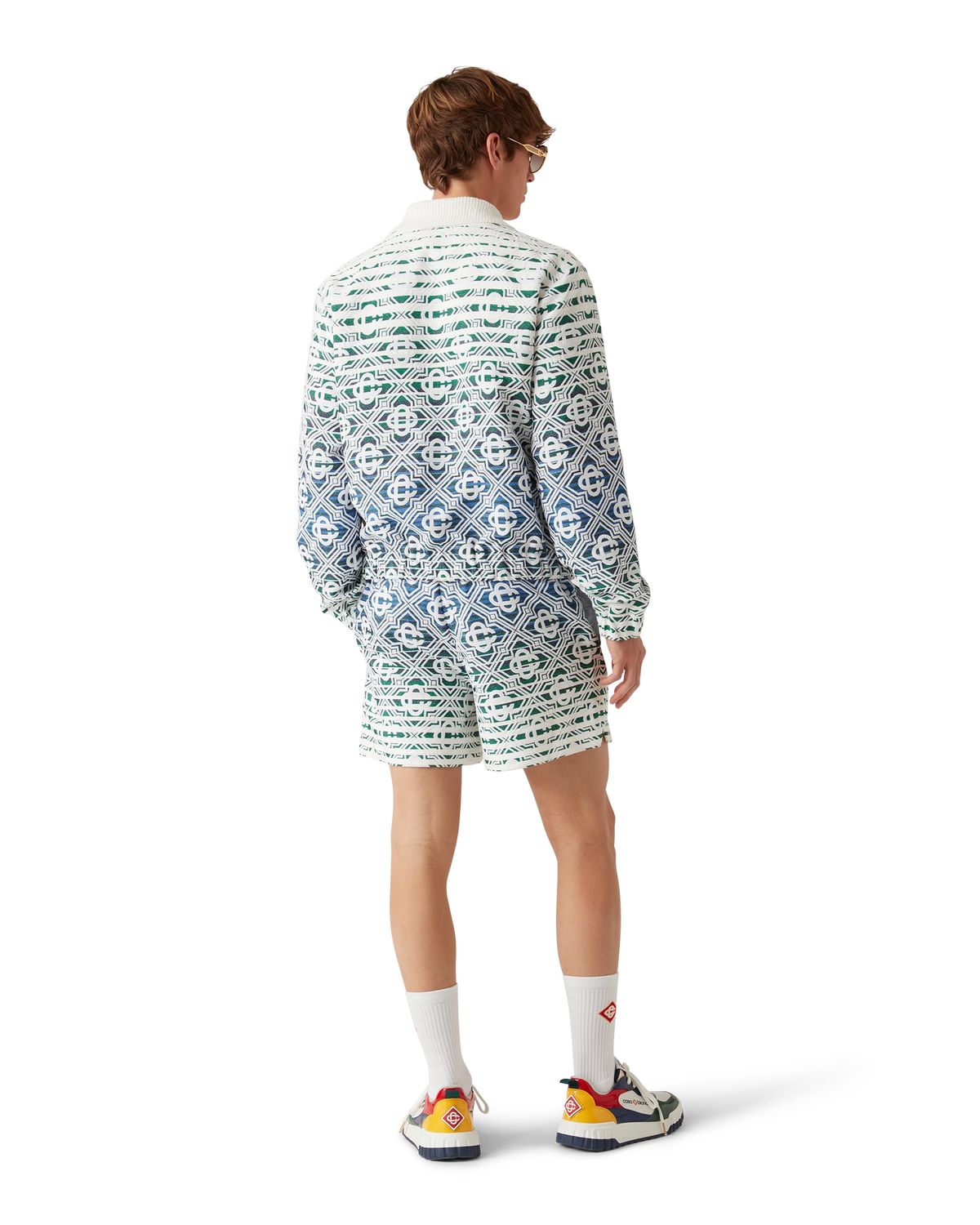 CASABLANCA Men's Towel Jacket - Monogram Gradient