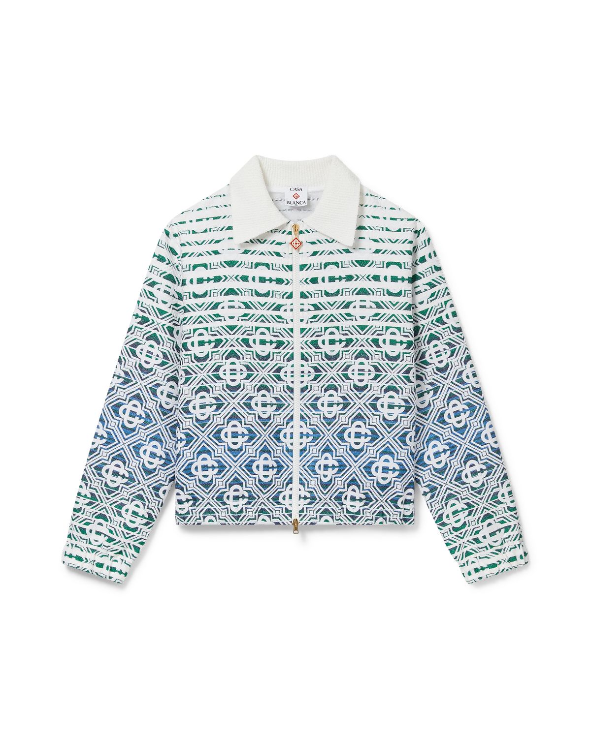 CASABLANCA Men's Towel Jacket - Monogram Gradient