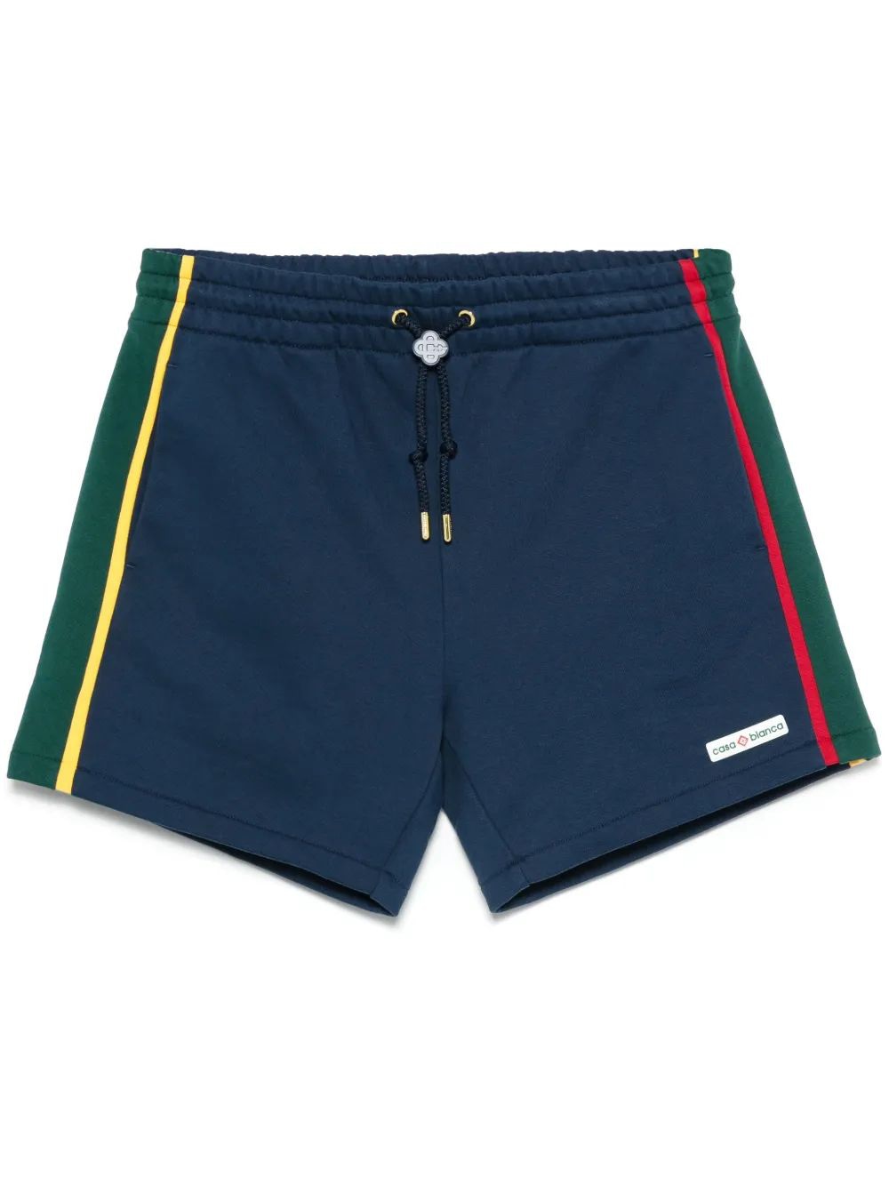 CASABLANCA Colourblock Panel Sweatshorts - Mini Length