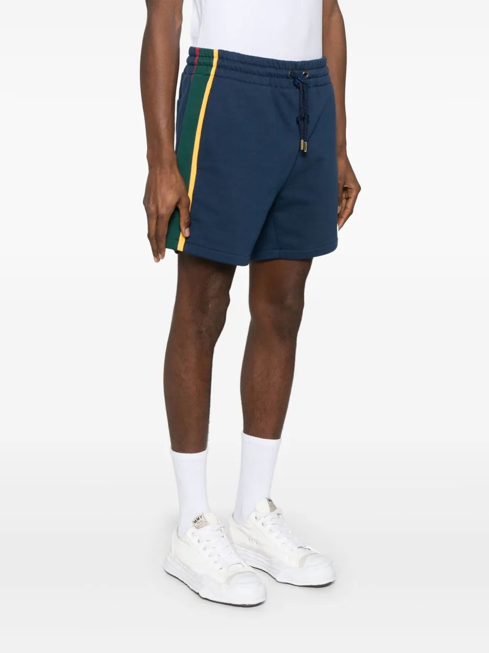 CASABLANCA Colourblock Panel Sweatshorts - Mini Length