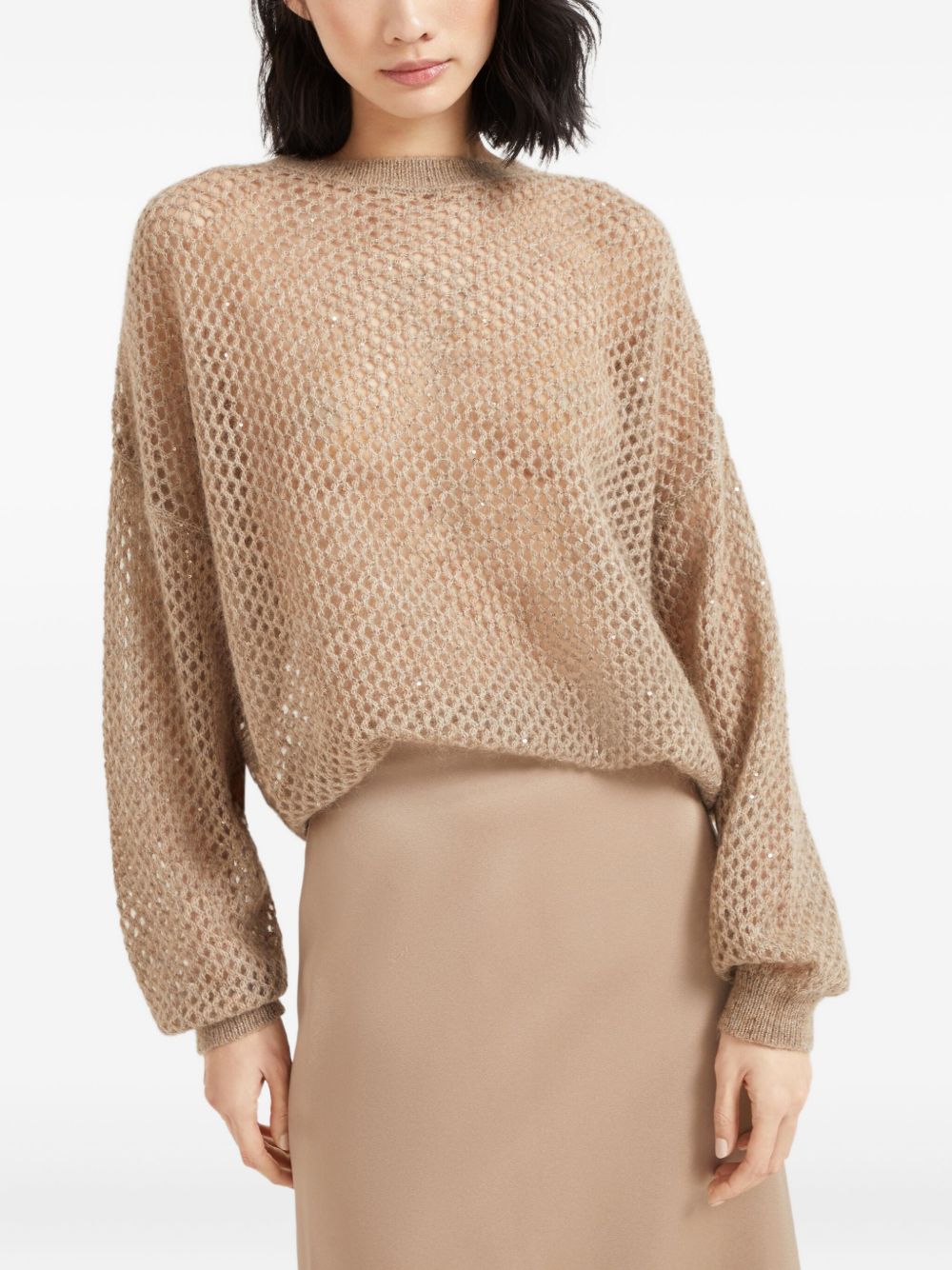 BRUNELLO CUCINELLI Round Neck Sweater for Women