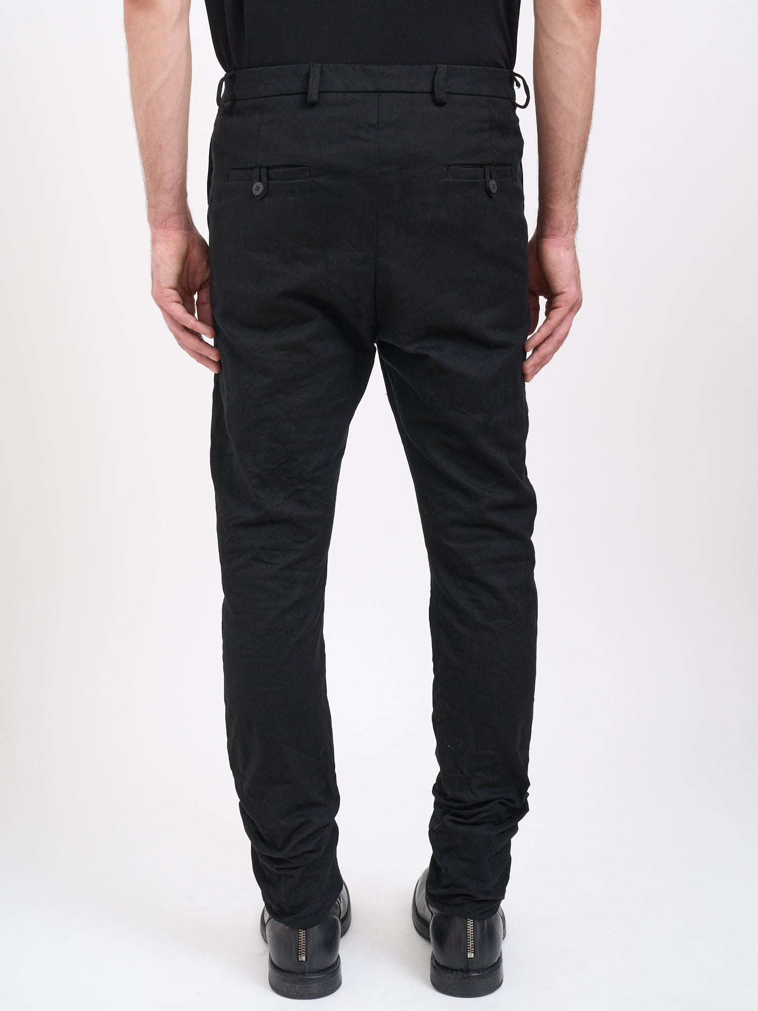 POEME BOHEMIEN Regular Cotton Trousers Size 48 for Men