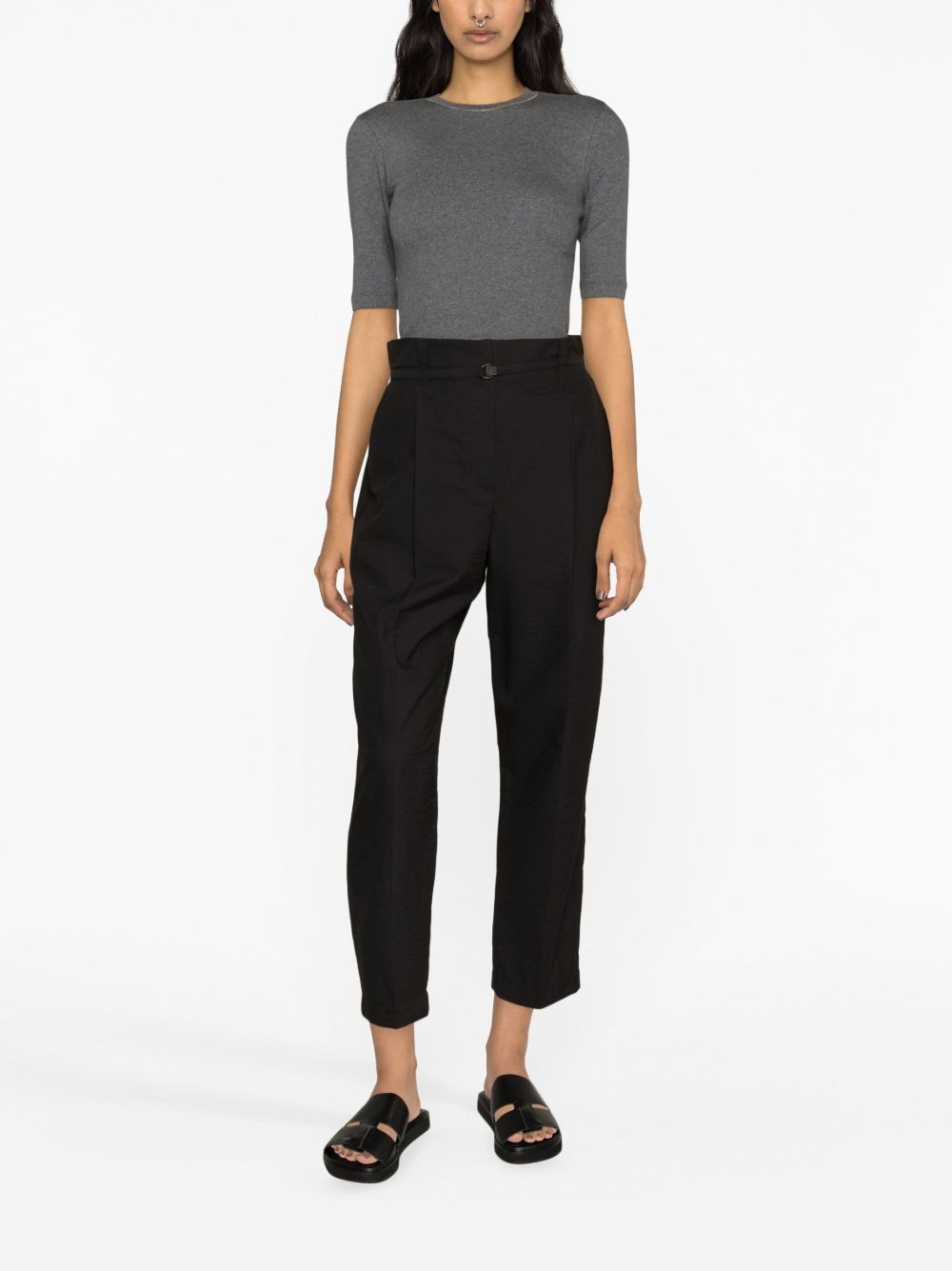 BRUNELLO CUCINELLI Signature Stretch-Cotton T-Shirt with Monili Chain Detail