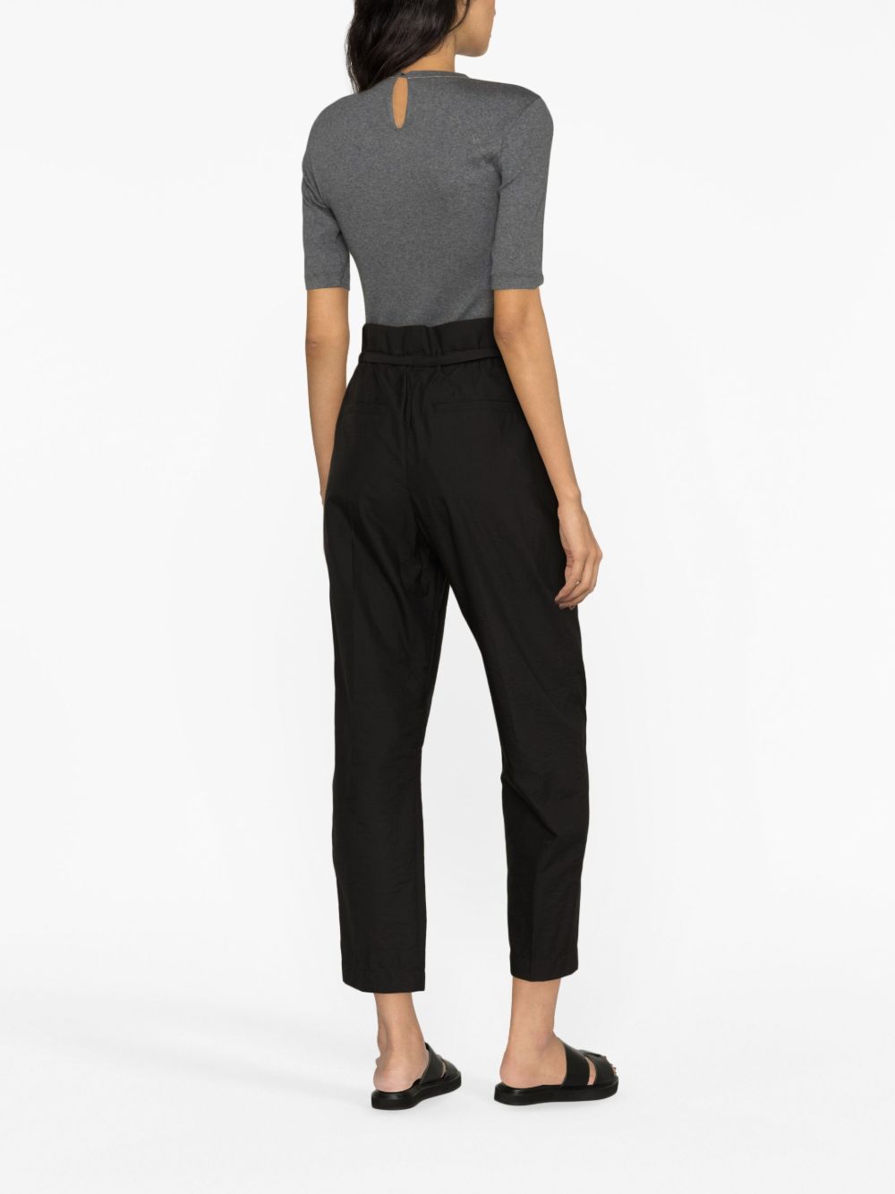 BRUNELLO CUCINELLI Signature Stretch-Cotton T-Shirt with Monili Chain Detail