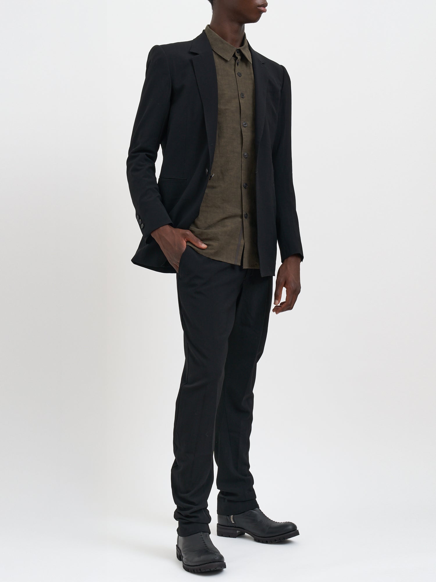 DEVOA Men's Wool Trousers - Size 3