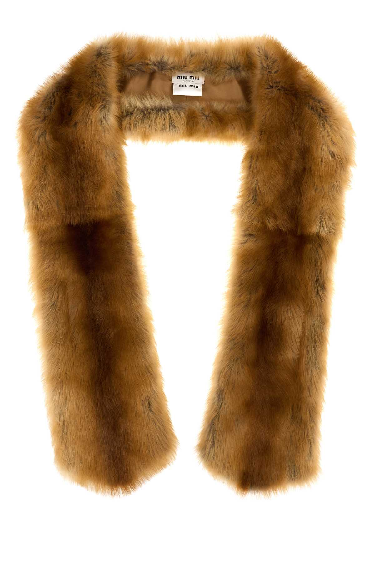 MIU MIU Luxury Fur Scarf for Femme