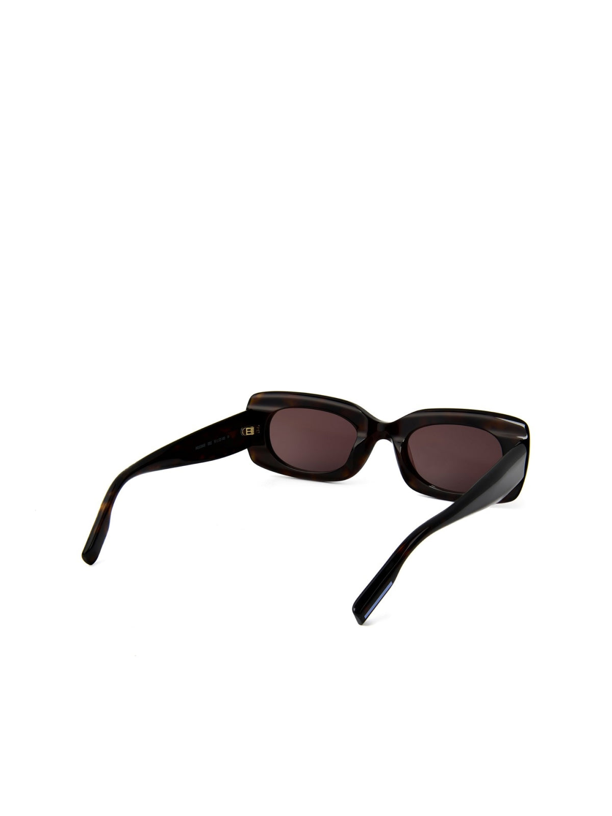 MCQ Havana Mini Sunglasses with Logo Arm - 51MM Lens