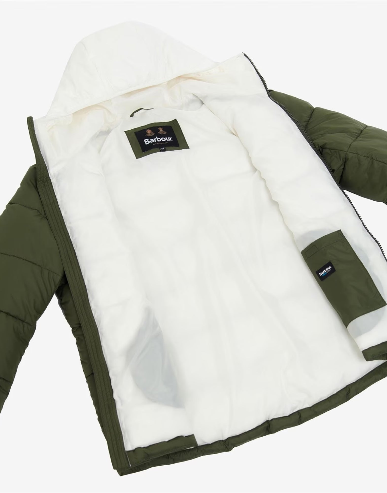 BARBOUR Hike Baffle Quilted Jacket