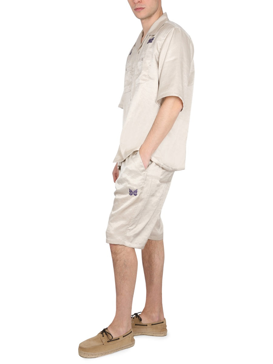 NEEDLES Men's Mini Cowboy Bermuda Shorts