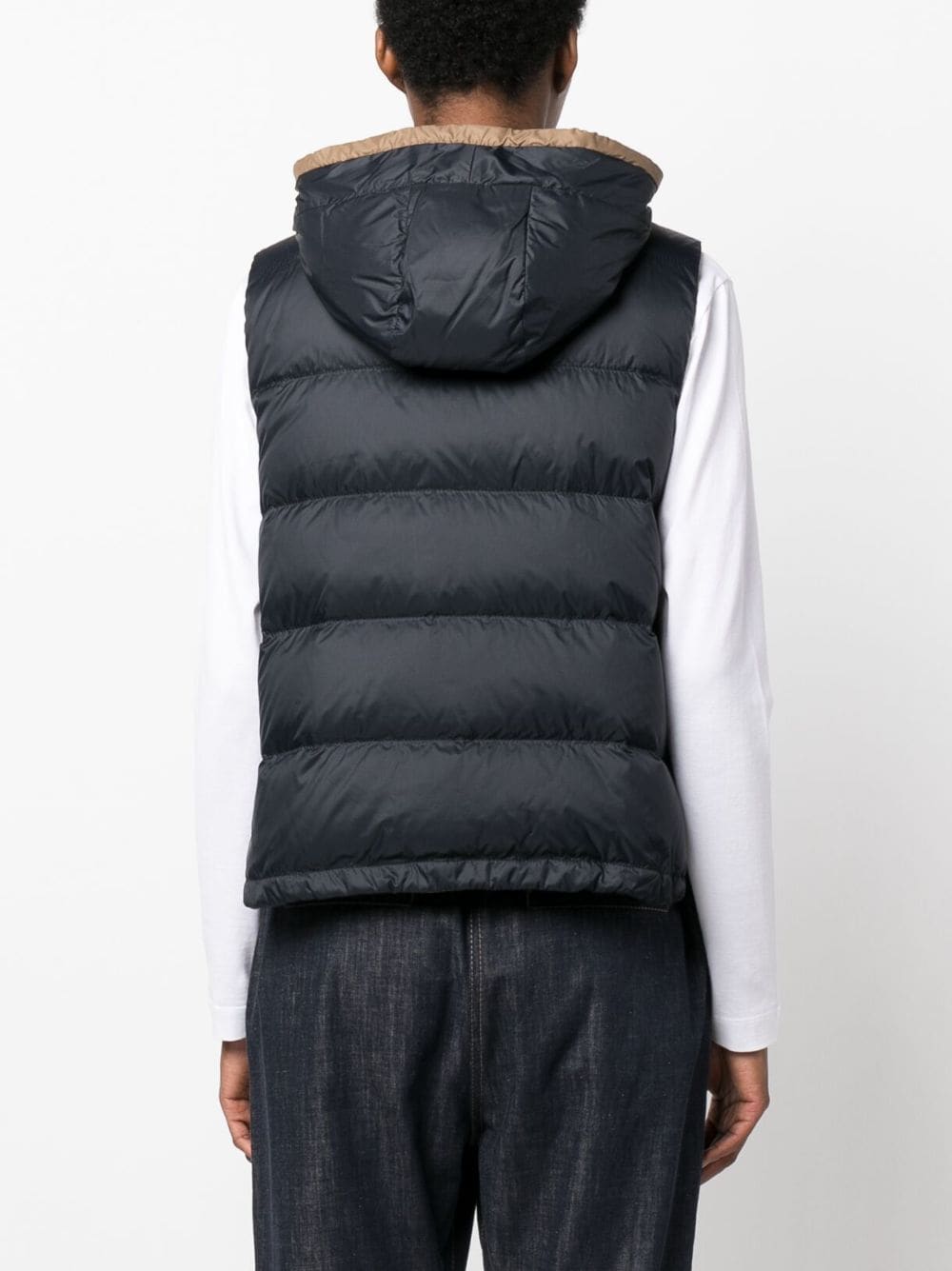 BRUNELLO CUCINELLI Padded Hooded Vest for Women