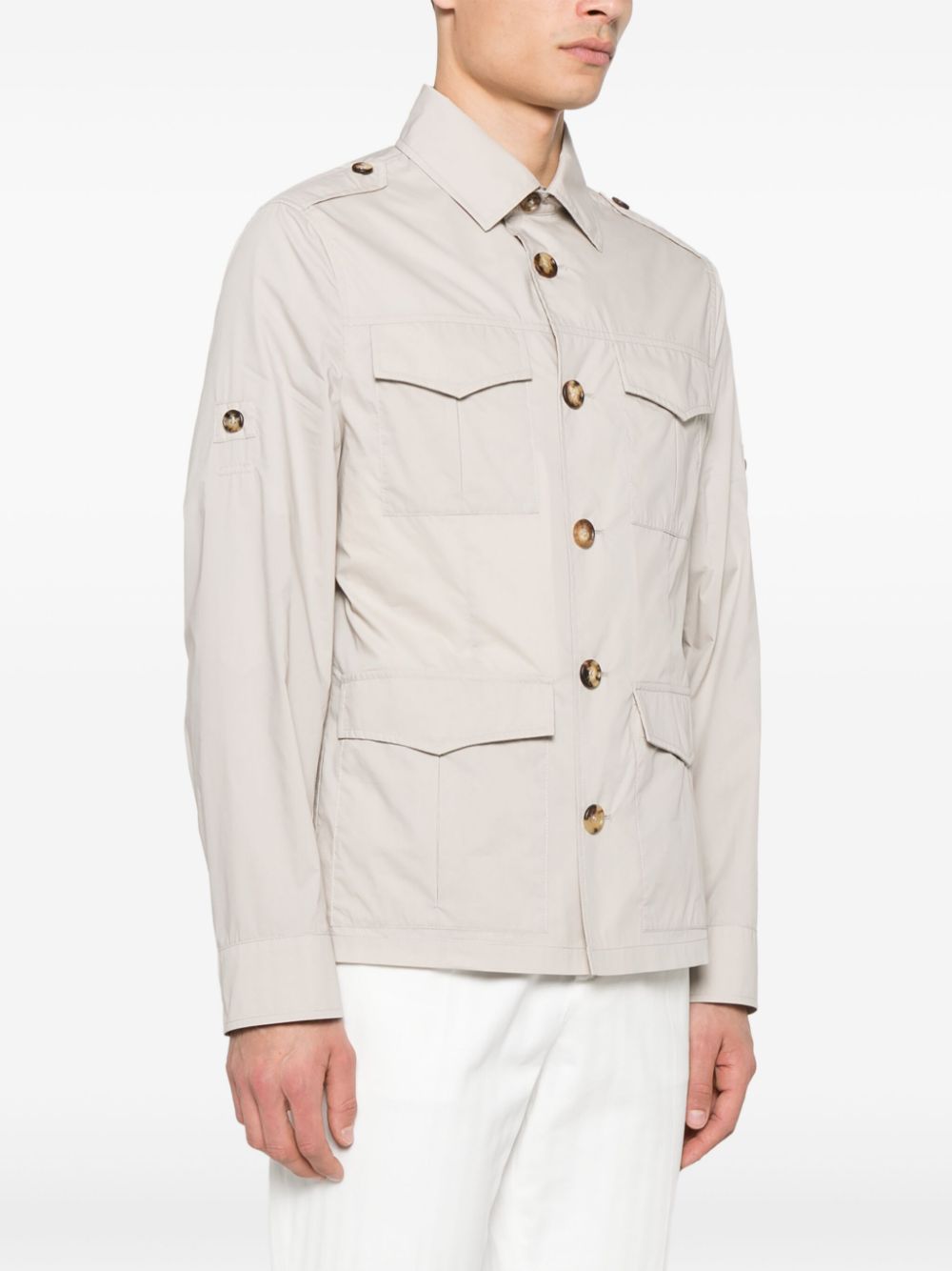 BRUNELLO CUCINELLI Saharan-Inspired Unlined Jacket for Men