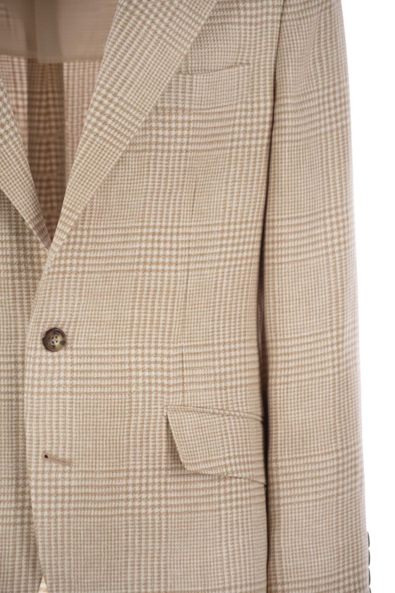 BRUNELLO CUCINELLI Suit-Type Linen Jacket for Men - SS25
