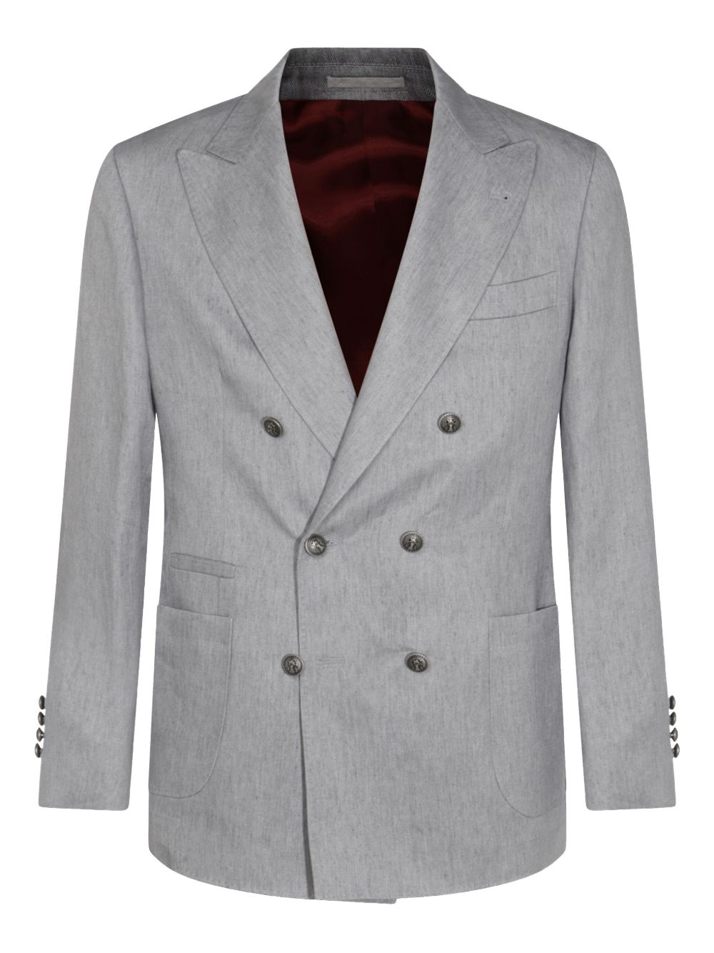 BRUNELLO CUCINELLI Double-Breasted Men's Suit