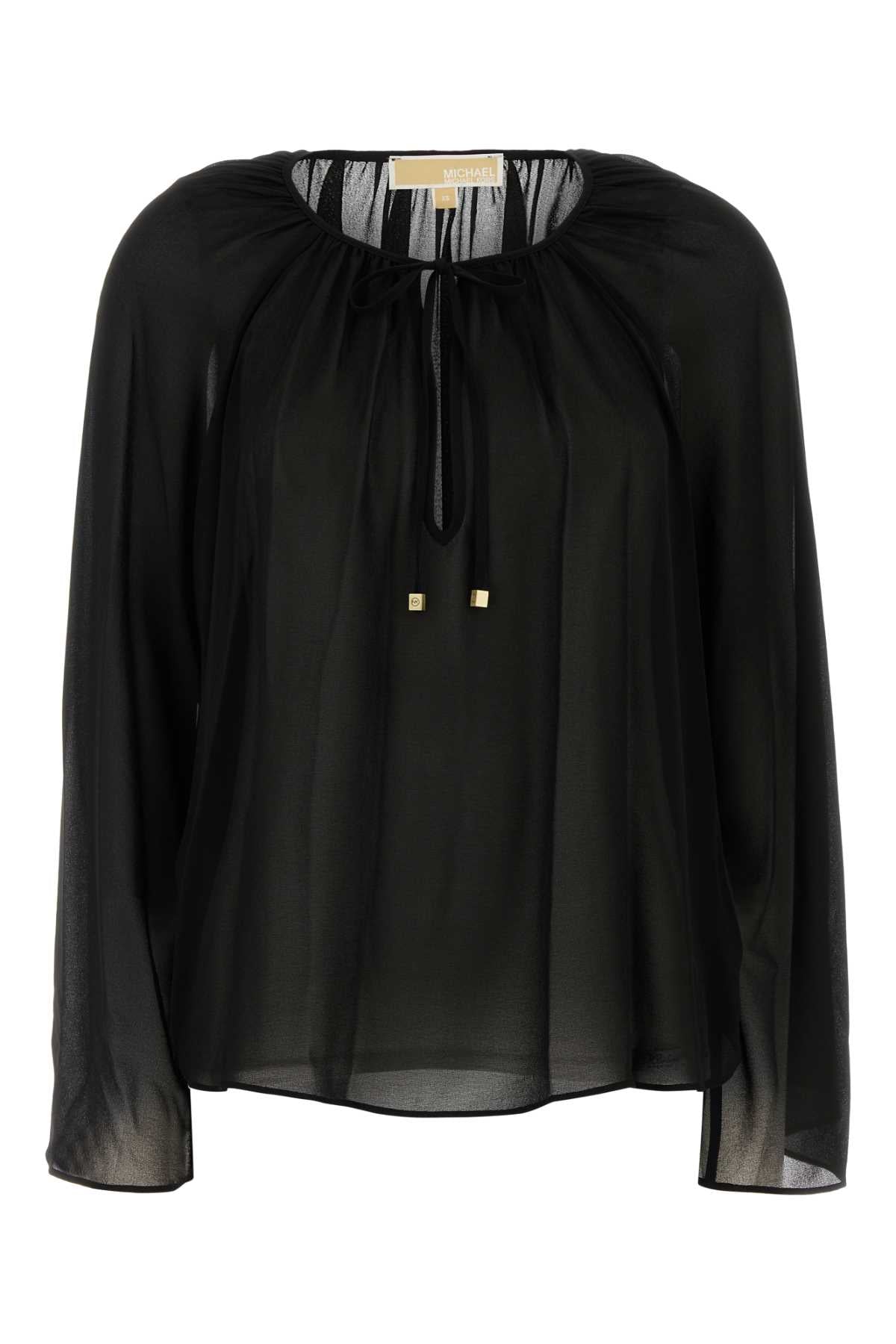 MICHAEL MICHAEL KORS V Neck Mini Blouse