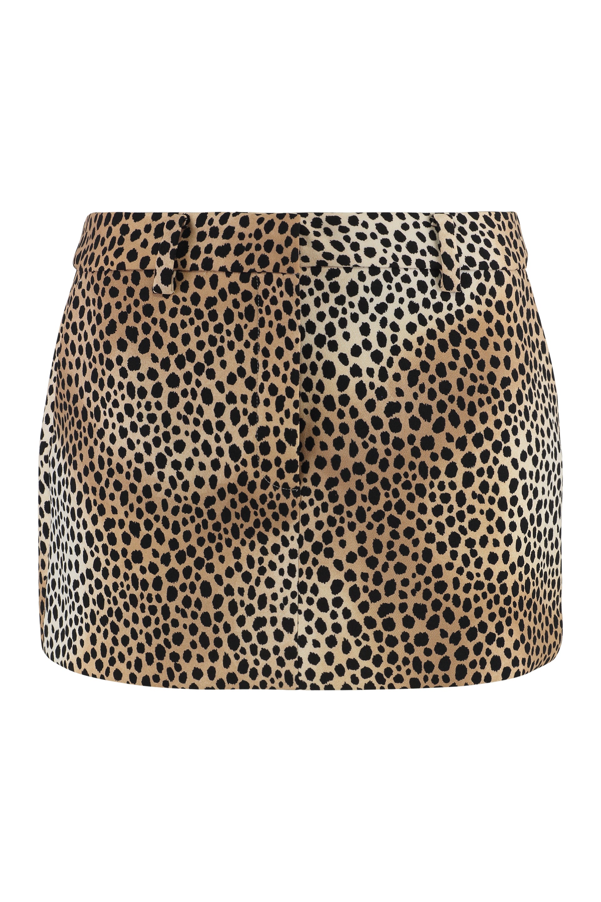 MICHAEL MICHAEL KORS Animal Print Mini Skirt with Pockets for Women