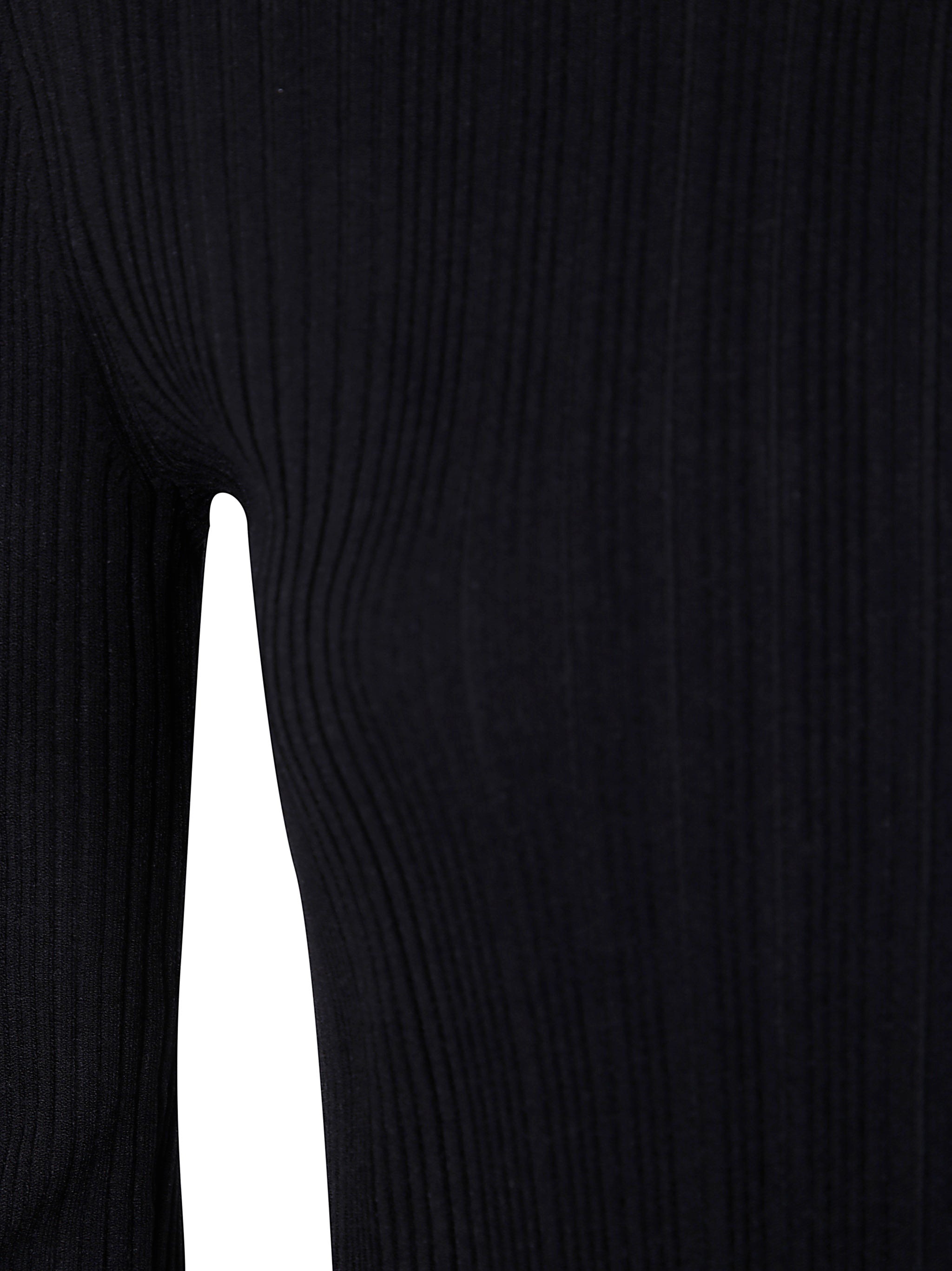 MICHAEL MICHAEL KORS Ribbed Knit Dress with Flared Hem