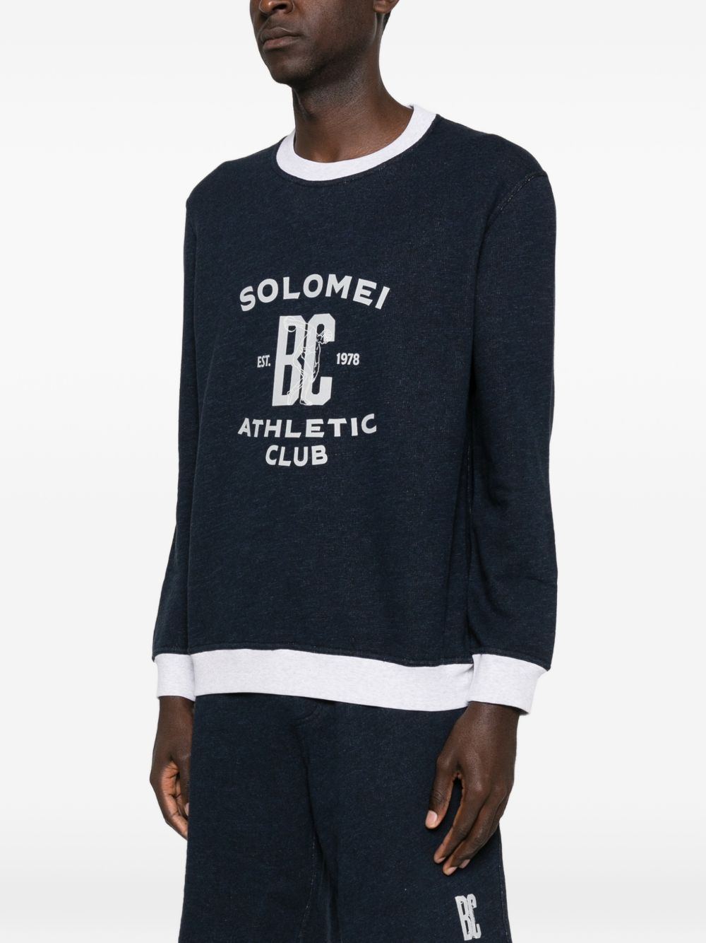 BRUNELLO CUCINELLI Logo Cotton Sweatshirt for Men