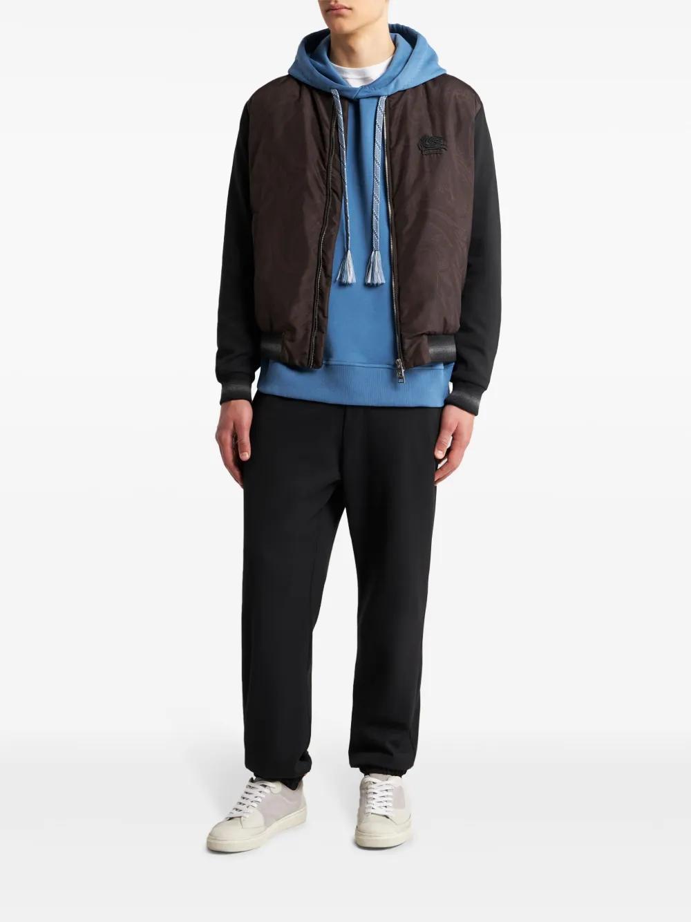 ETRO Paisley Print Panelled Bomber Jacket for Men