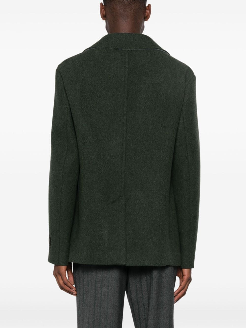 ETRO Stylish Peacoat with Welt Pockets and Sleeves