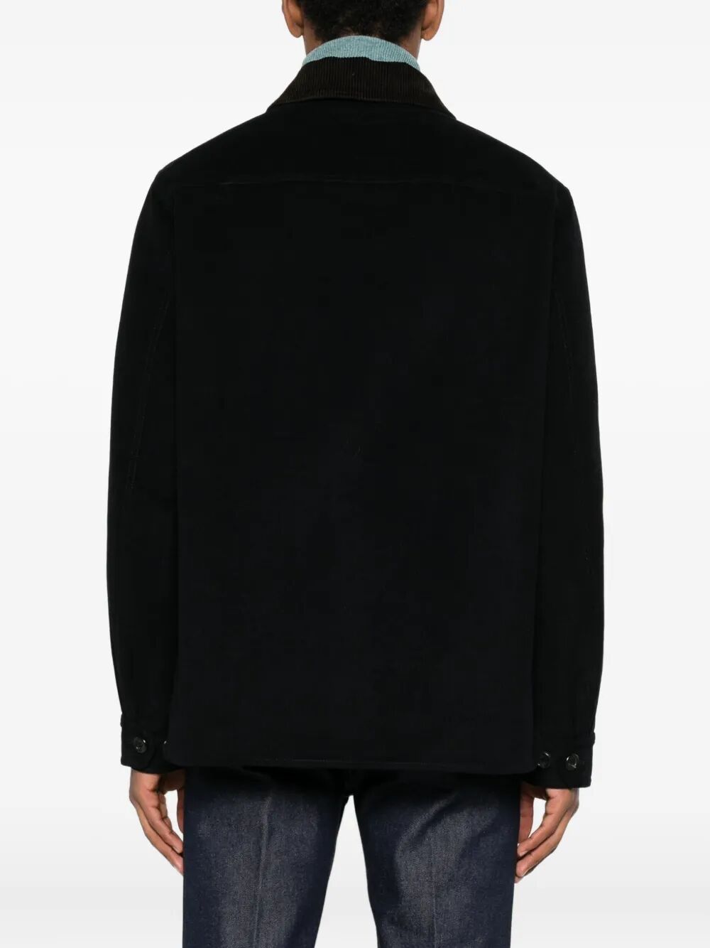 ETRO Men's Regular Fit Pegasus Embroidered Cotton Jacket