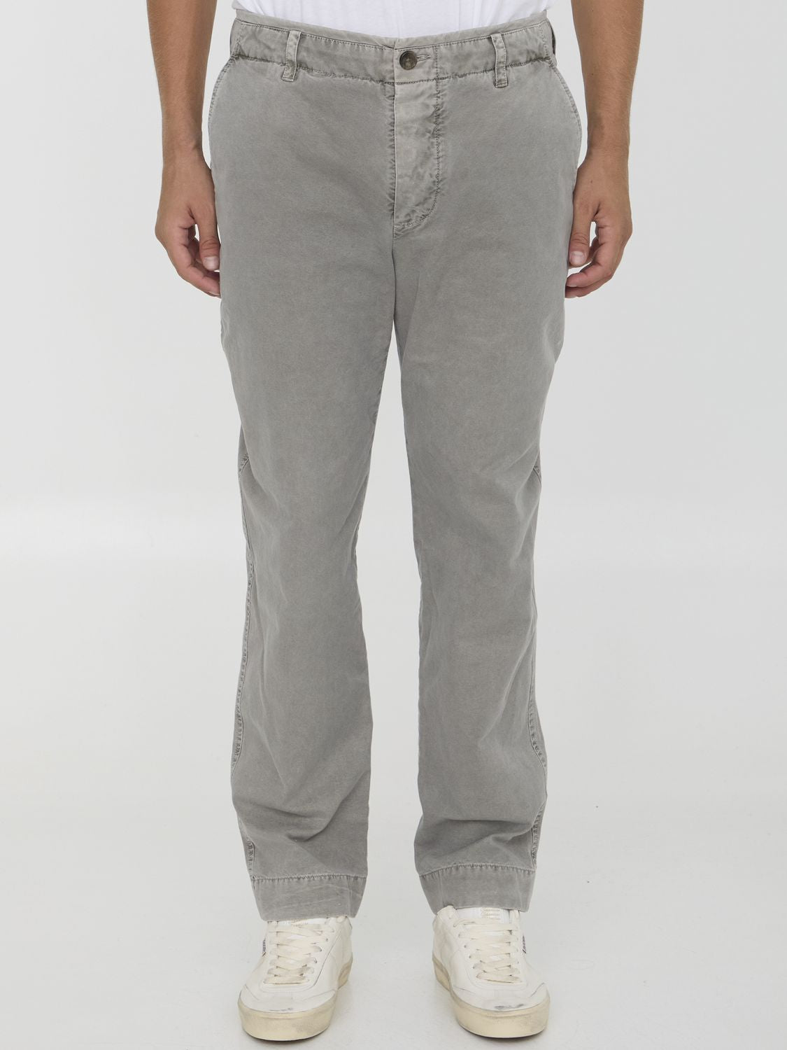 JAMES PERSE Rigid Canvas Pants for Men - Regular Fit