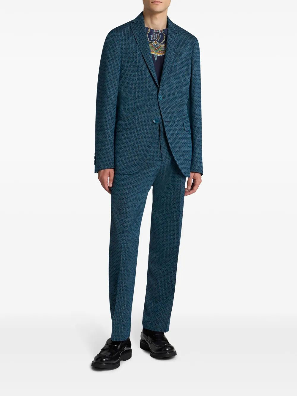 ETRO Embroidered Trousers for Men - SS25 Collection