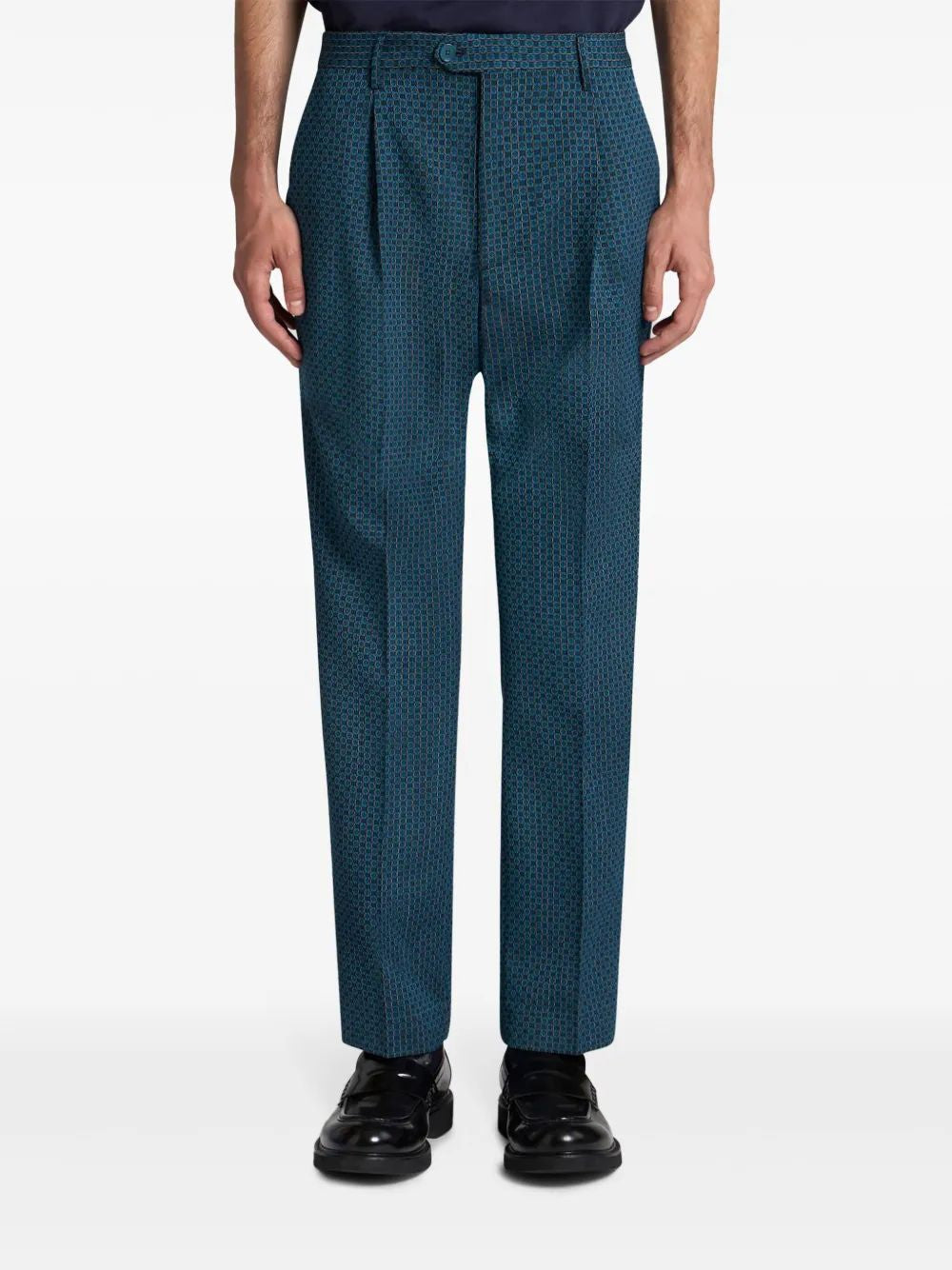 ETRO Embroidered Trousers for Men - SS25 Collection