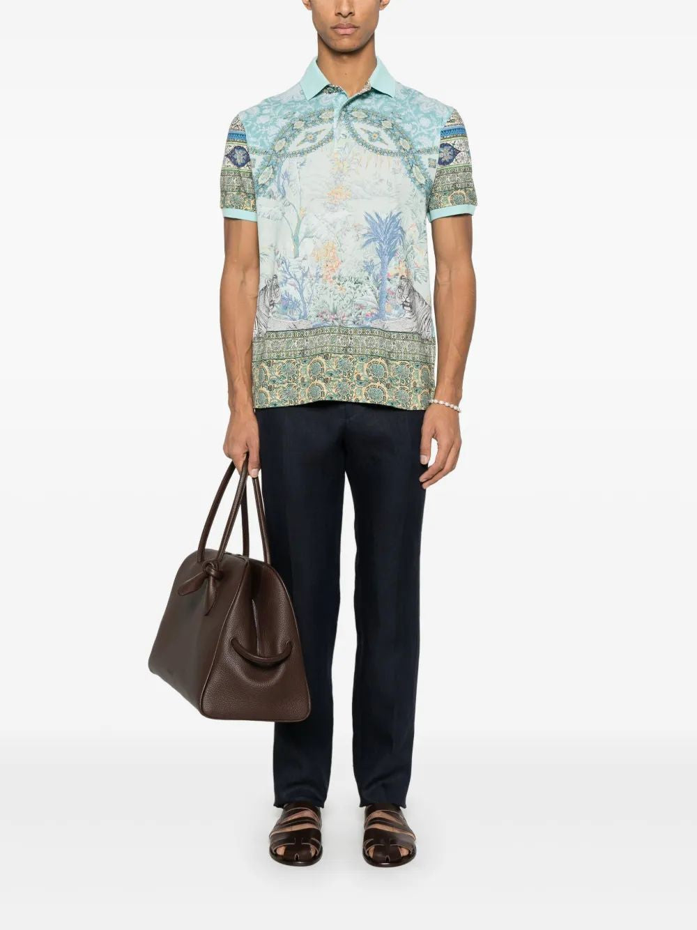 ETRO Lightweight Trousers for Men - SS25 Collection