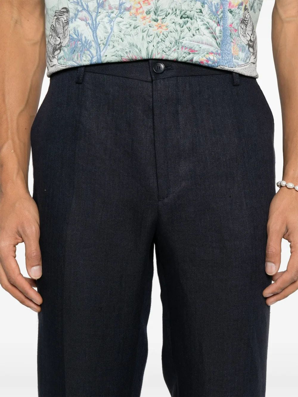 ETRO Lightweight Trousers for Men - SS25 Collection