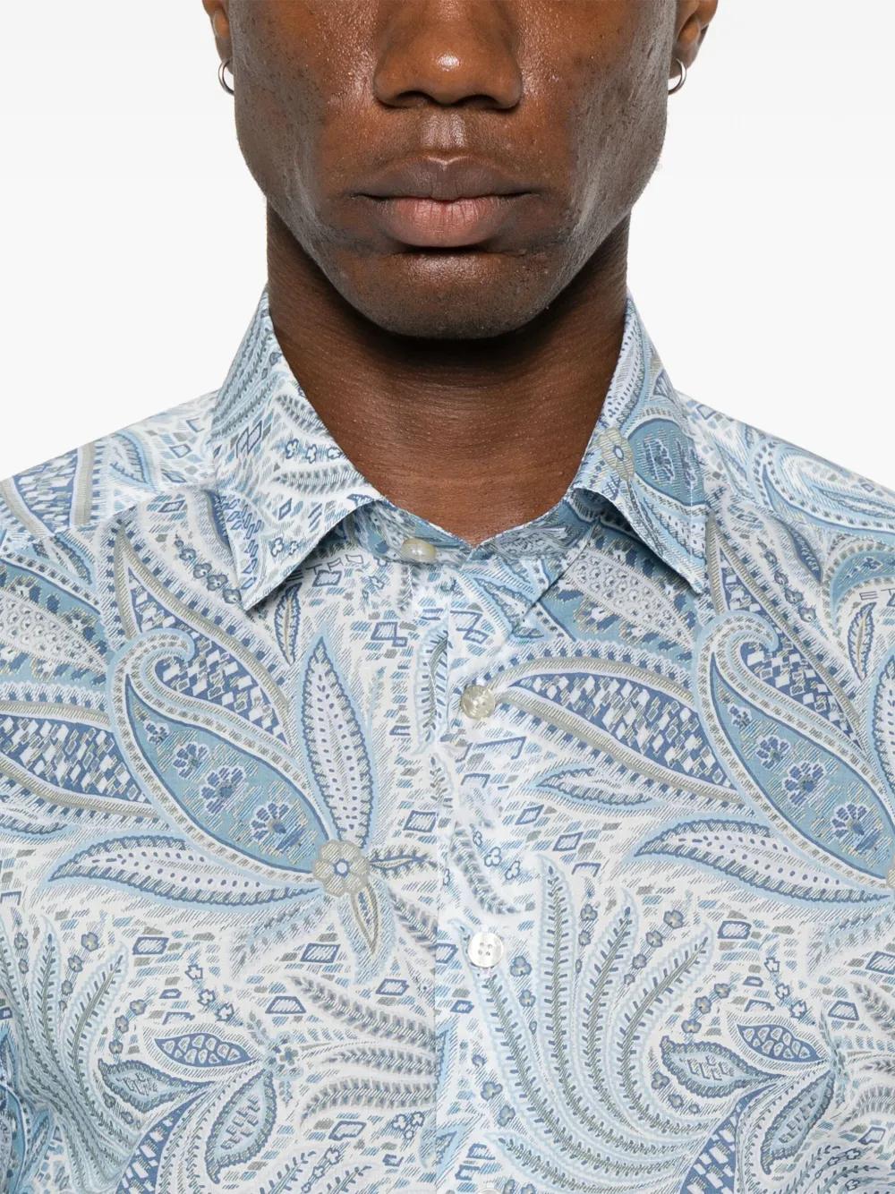 ETRO Chic Mini Print Shirt for Men - SS25