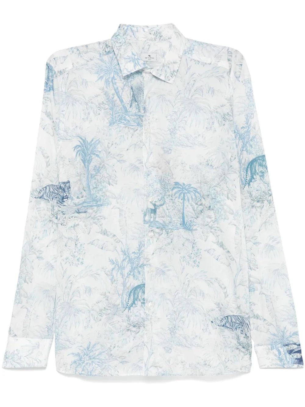 ETRO Mini Print Short Sleeve Shirt for Men - SS25