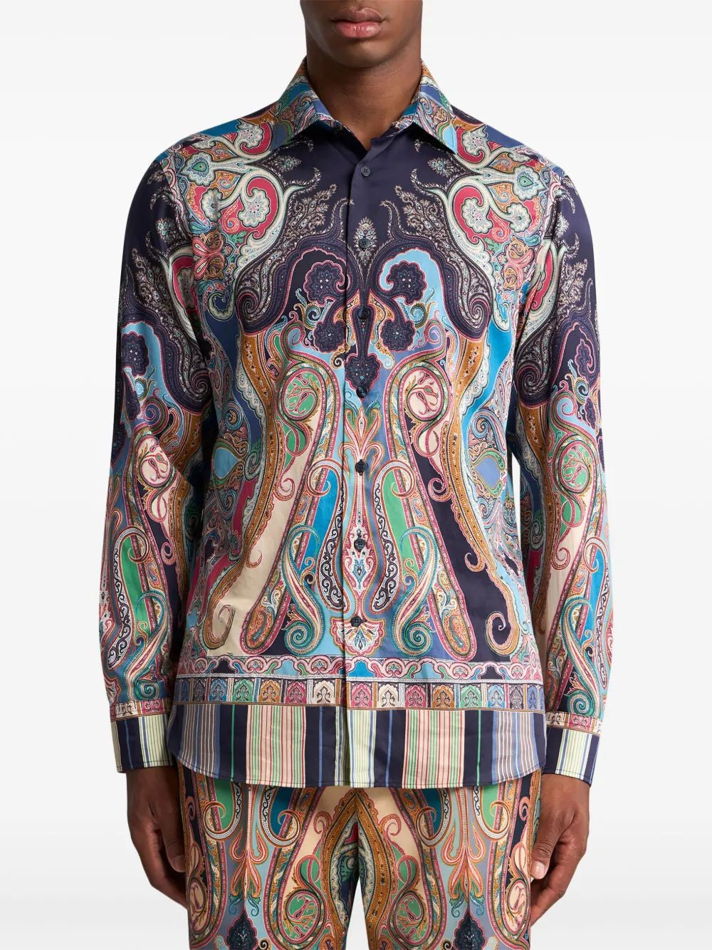 ETRO Mini Printed Short-Sleeve Shirt for Men