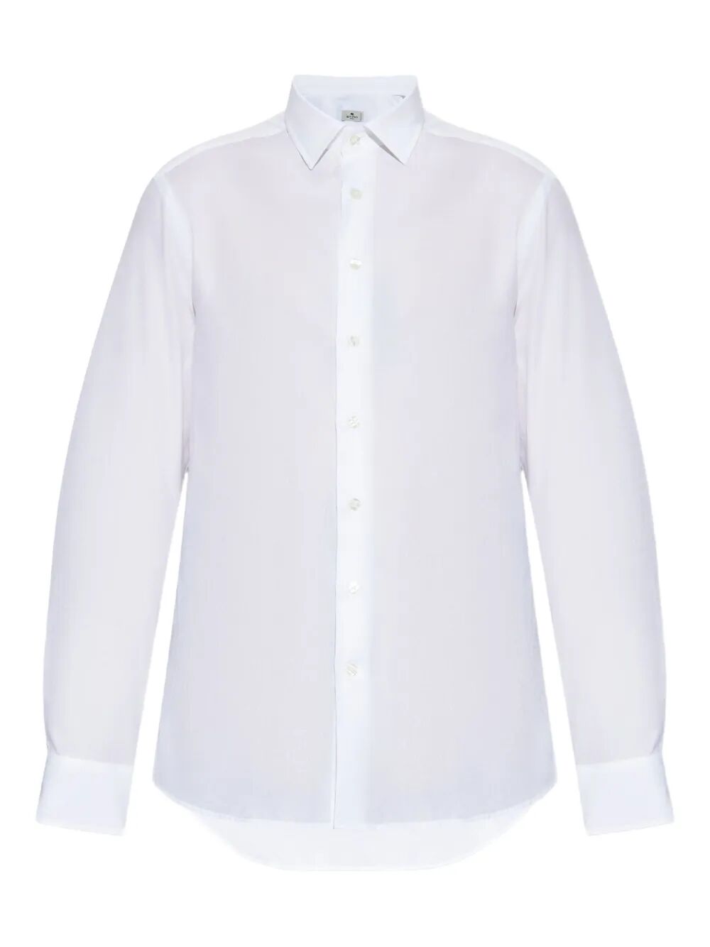 ETRO Cotton Jacquard Shirt with Gecko Motif