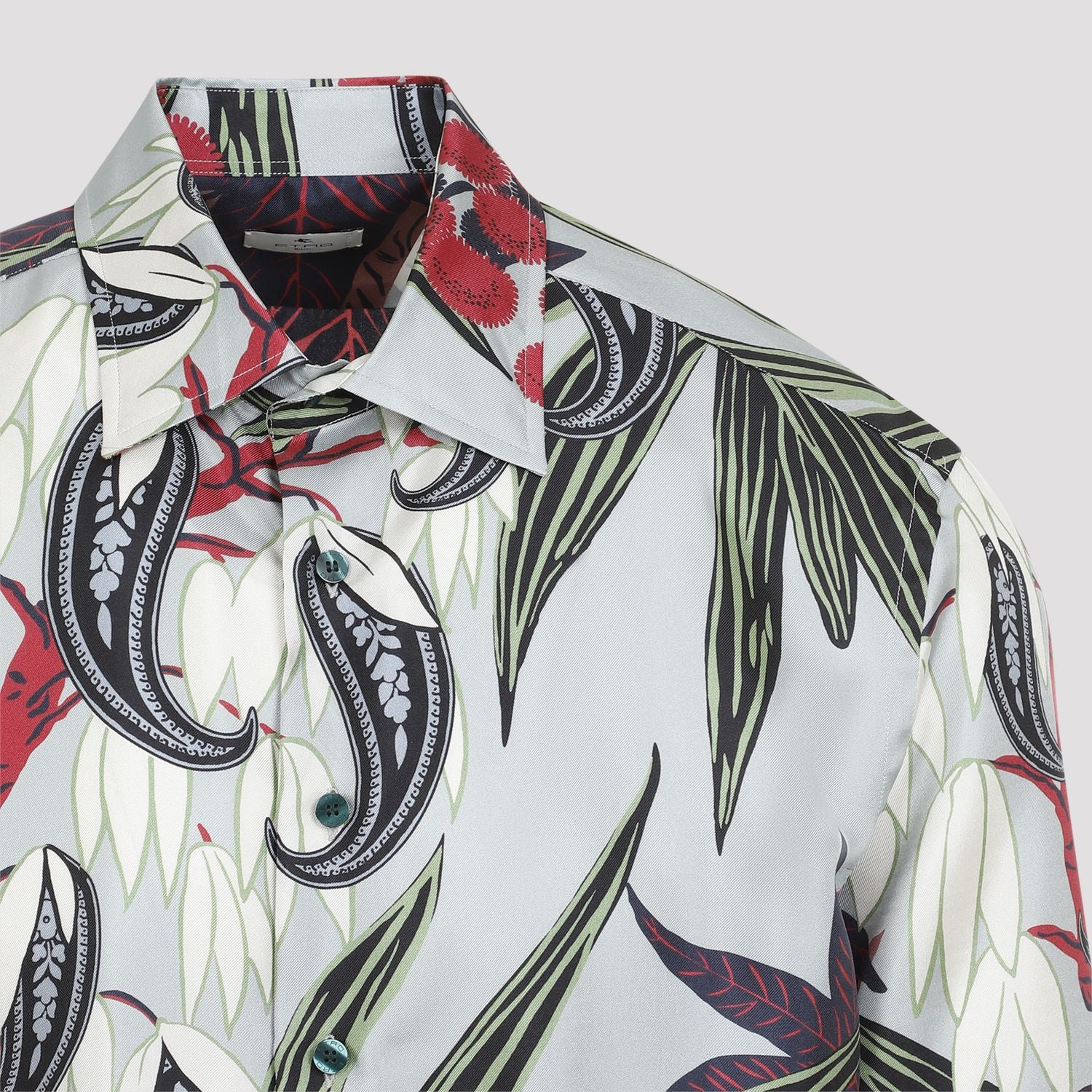 ETRO Silk Men's Shirt - Fall Winter 2024 Collection
