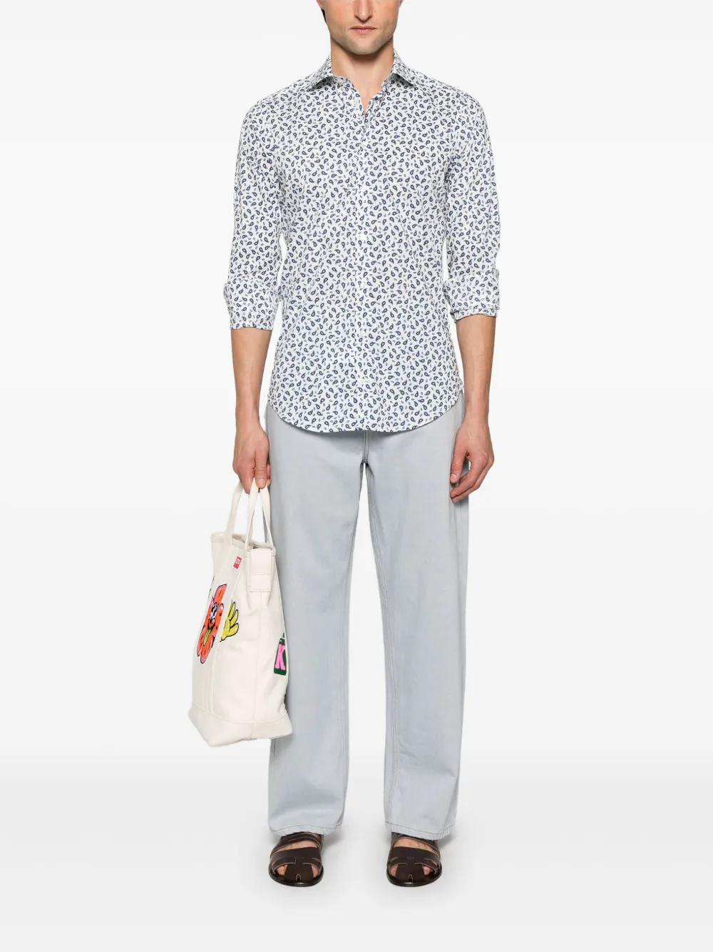 ETRO Printed Cotton Shirt for Men - SS25 Collection