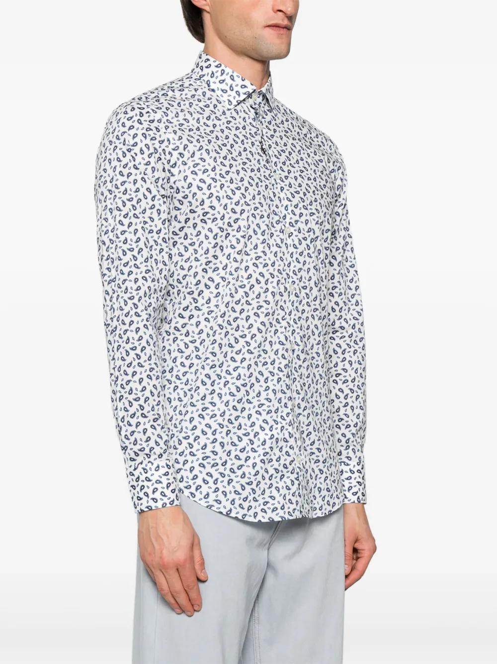 ETRO Printed Cotton Shirt for Men - SS25 Collection