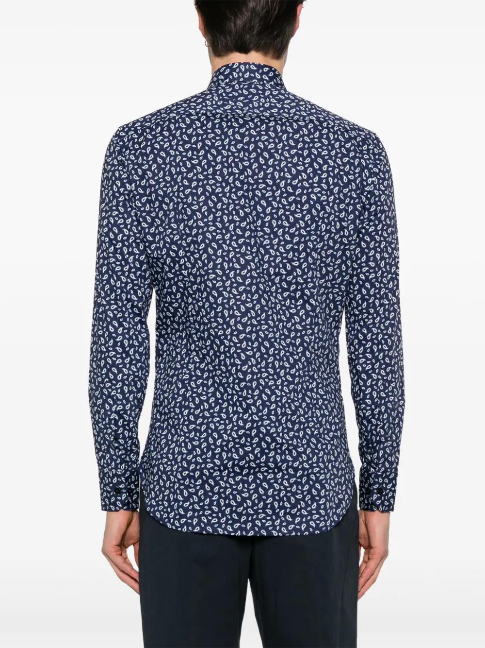 ETRO Men's Fuji Print Shirt - SS25 Collection