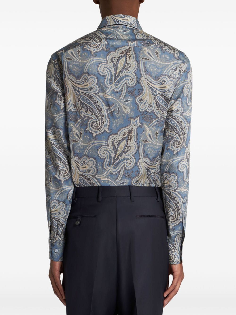 ETRO Men's 3-Fabrics Mini Dress Shirt
