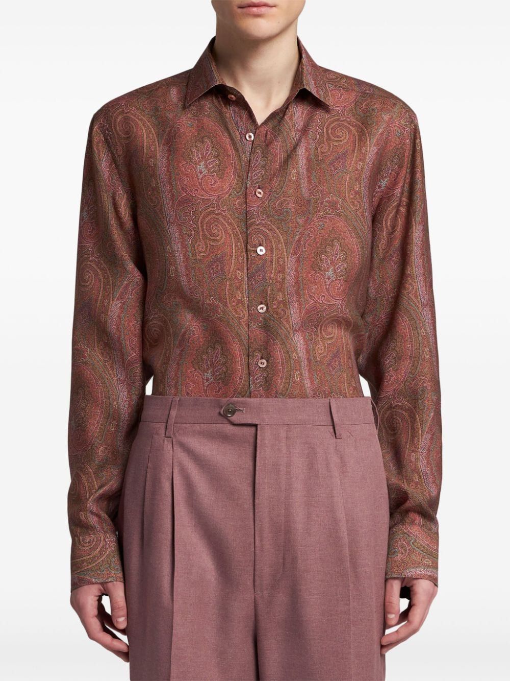 ETRO 3-Fabrics Dress Shirt for Men