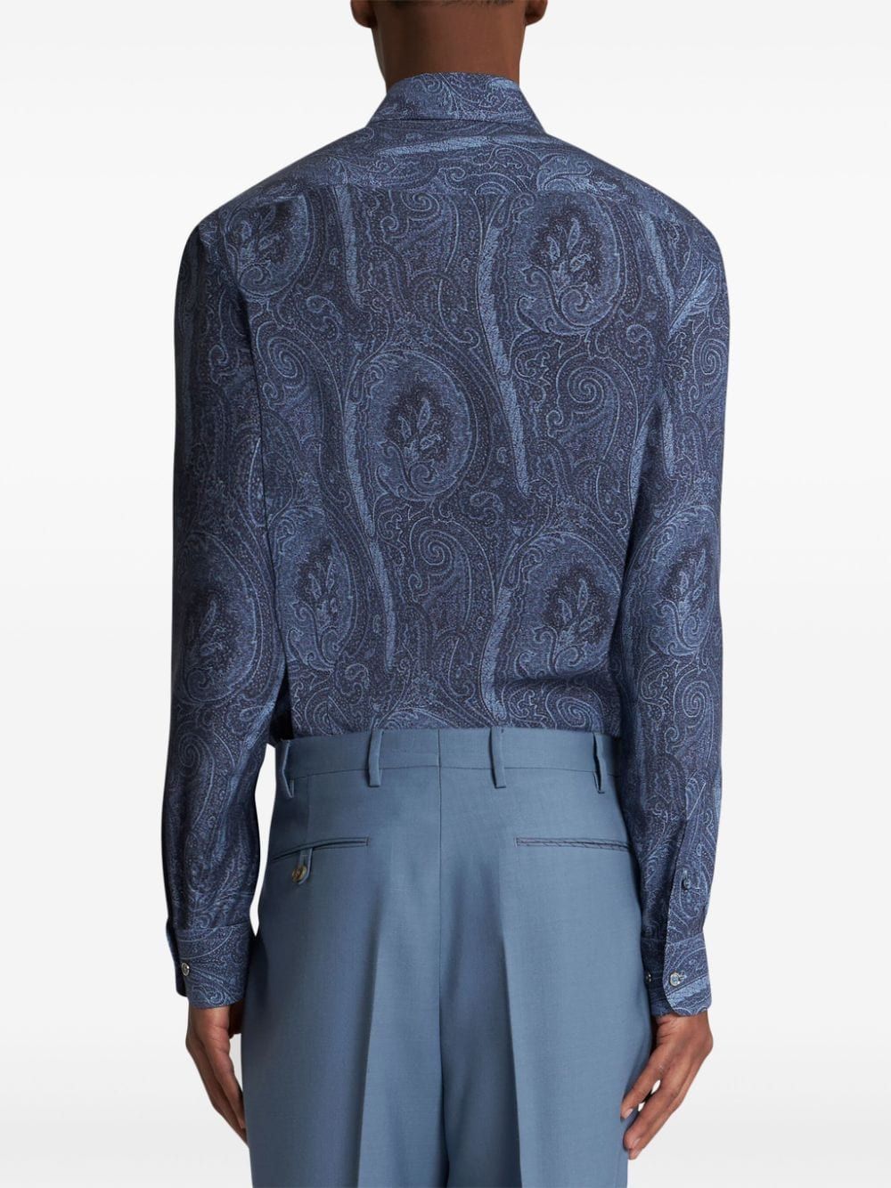 ETRO Multi-Fabric Dress Shirt