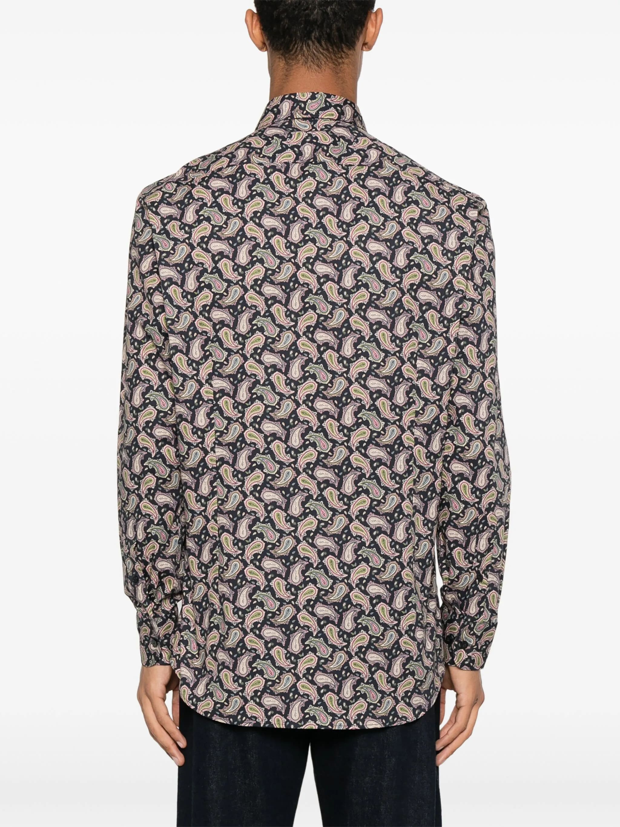 ETRO Classic Cotton Stretch Shirt for Men - FW25