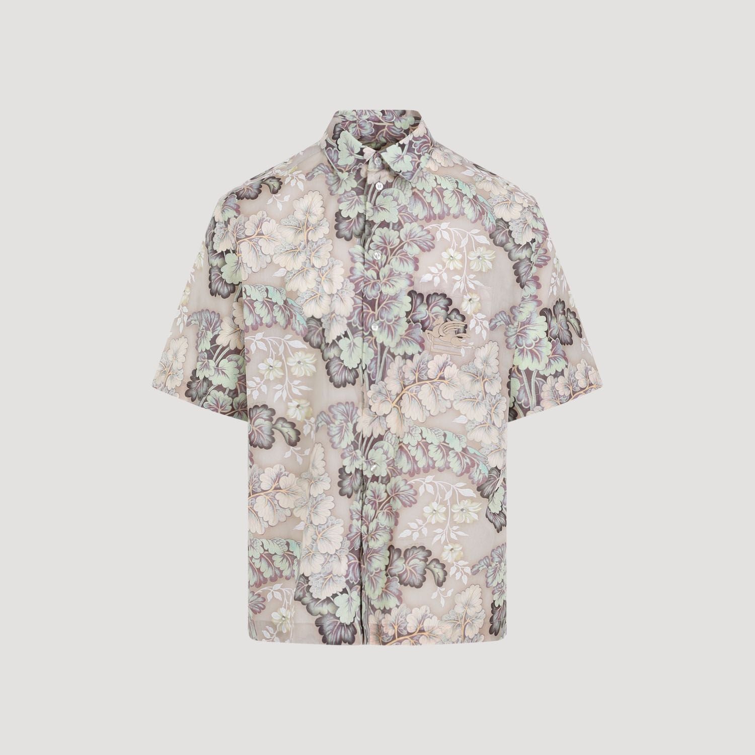 ETRO Floral Printed Cotton Shirt for Men - SS24 Collection