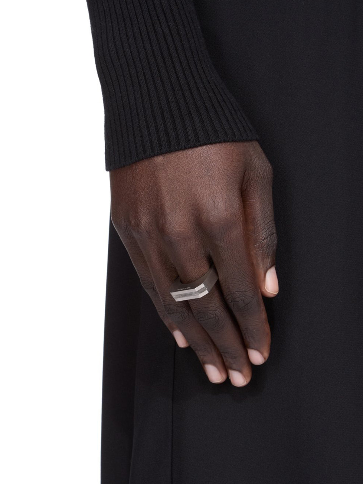 RICK OWENS Crystal Hollywood Mini Ring - Sizes XS to XL