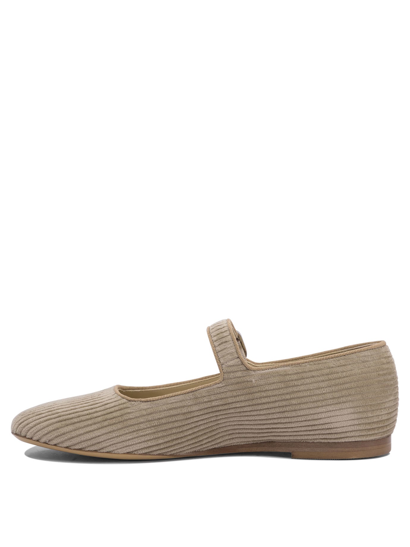 LE MONDE BERYL Elegant Velvet Ballerina Flats for Women