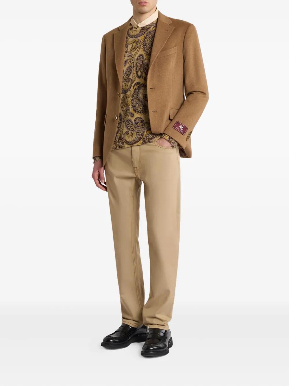 ETRO Paisley Print Wool Sweater for Men