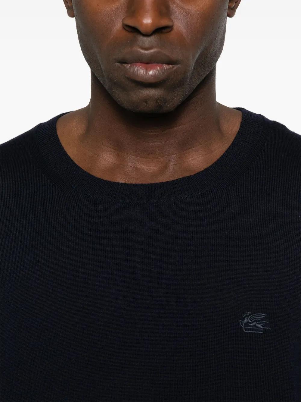 ETRO Classic Knit C-Neck Pullover for Men