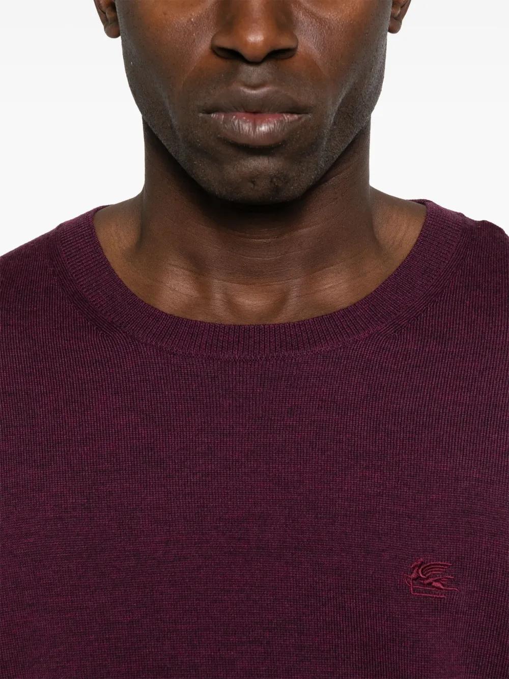 ETRO Knit C-Neck Sweater for Men
