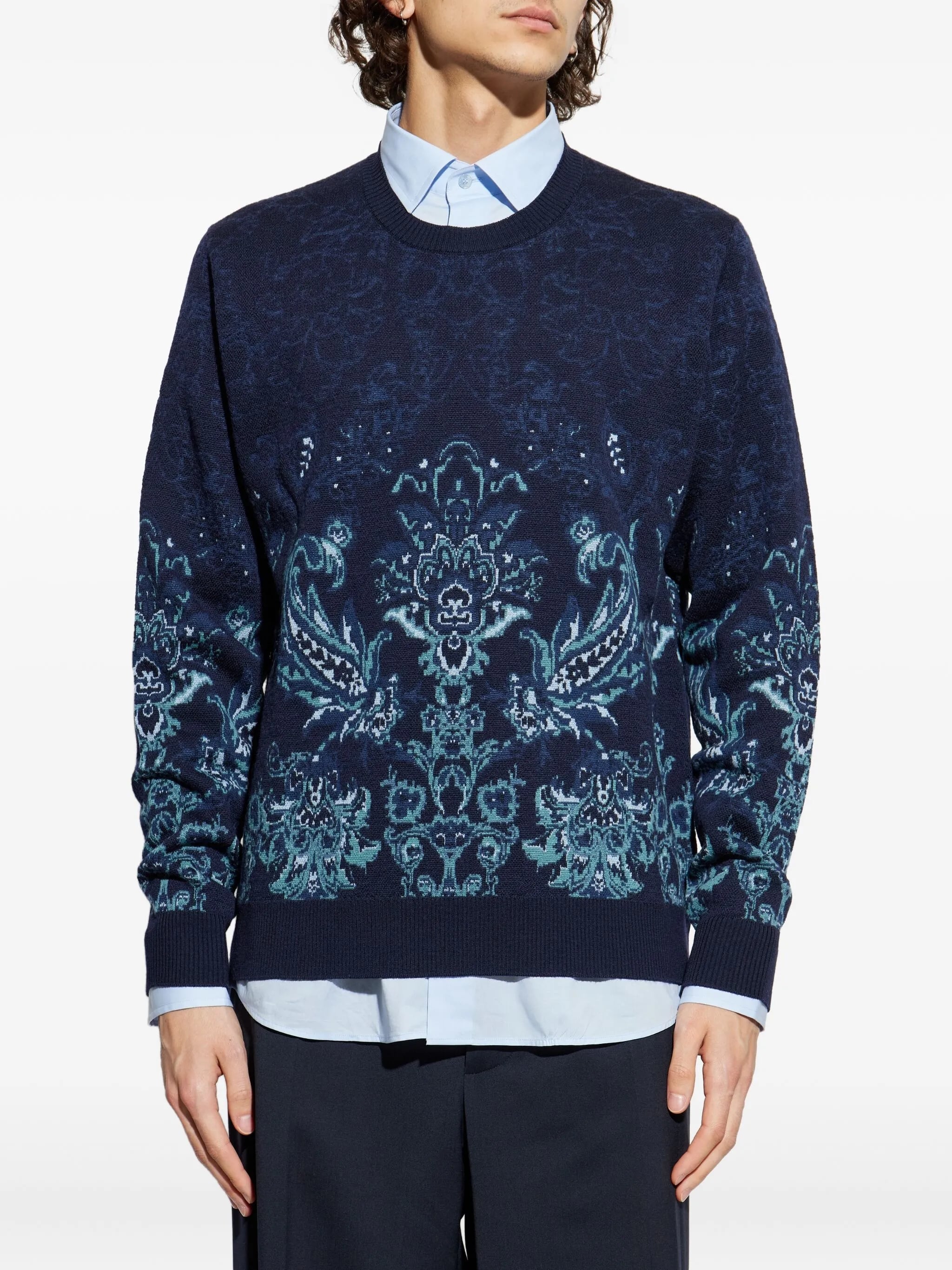 ETRO Men's Wool Sweater for FW25