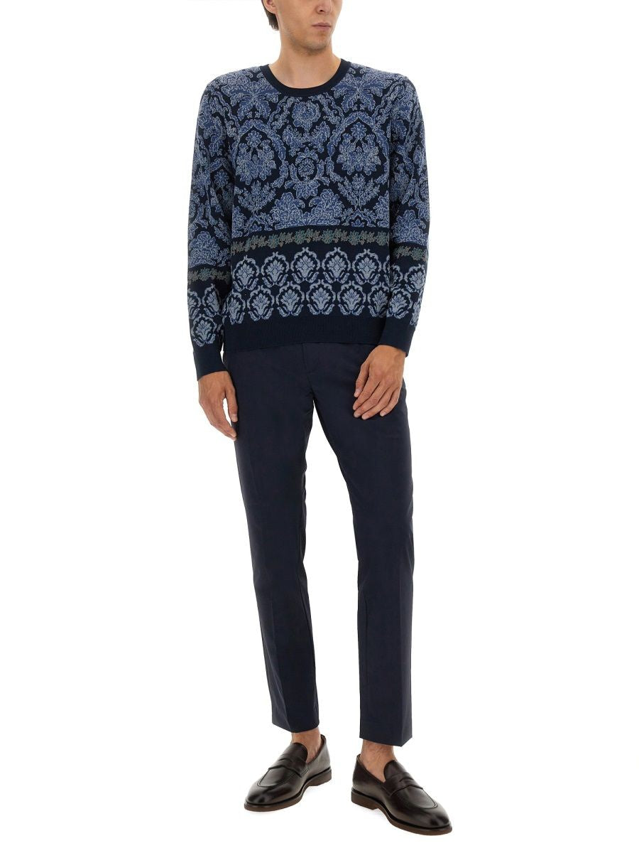 ETRO Men's Cotton Sweater - FW25 Collection